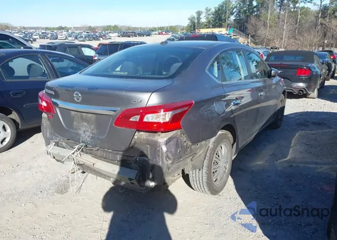 2016 Nissan Sentra Fe+ S/S/Sl/Sr/Sv z USA, uszkodzony, nr VIN 3N1AB7AP2GL647597